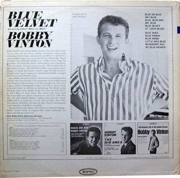 Bobby Vinton / Blue Velvet - LP Used