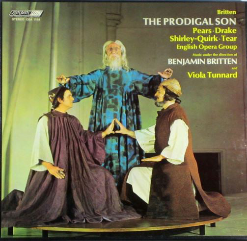 Benjamin Britten, Peter Pears, John Shirley-Quirk, Bryan Drake, Robert Tear ‎/ The Prodigal Son - LP (used)
