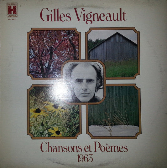 Gilles Vigneault / Chansons Et Poèmes 1963 - LP USAGÉ