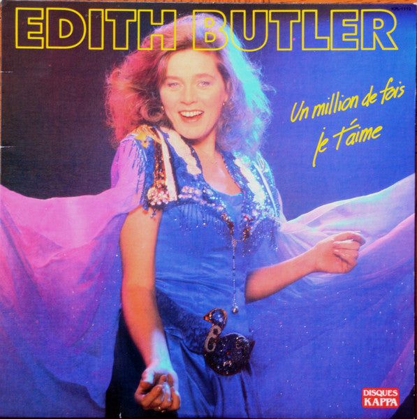 Edith Butler / Un Million De Fois Je T'aime - LP Used
