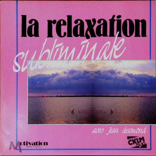 Jean Desmond / La Relaxation Subliminale - LP USED