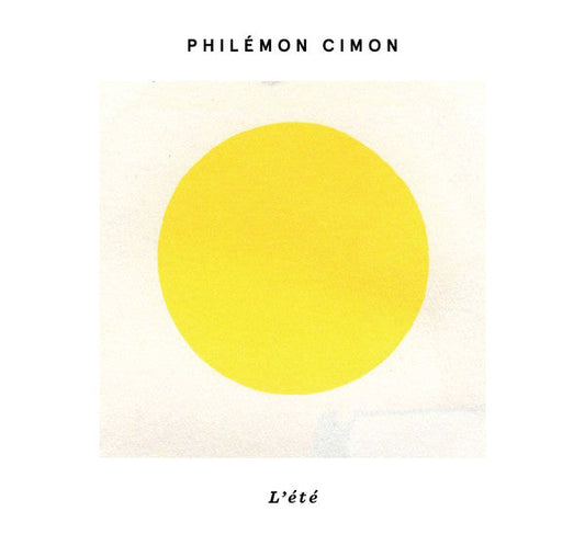 Philémon Cimon / L'été - LP
