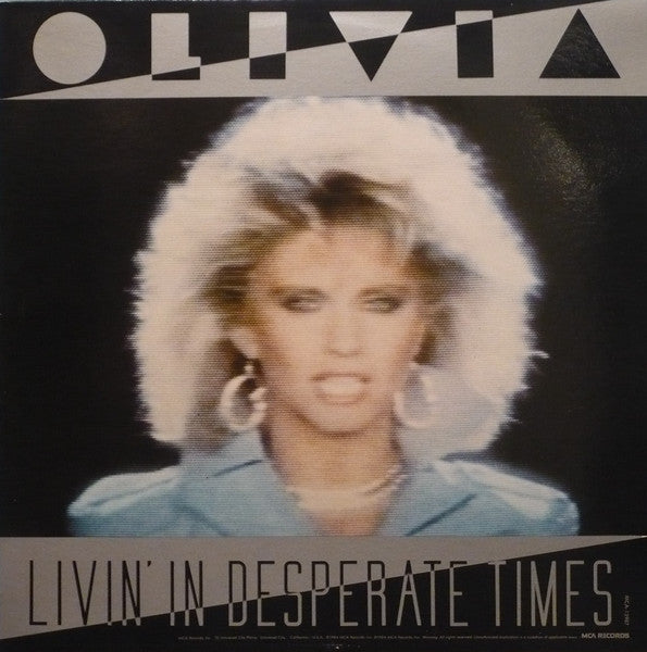 Olivia Newton-John / Livin' In Desperate Times / Twist Of Fate - LP Used 12''