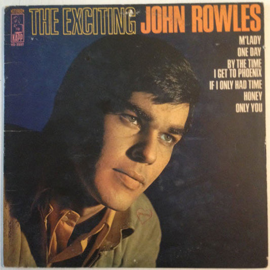 John Rowles ‎/ The Exciting John Rowles - LP Used