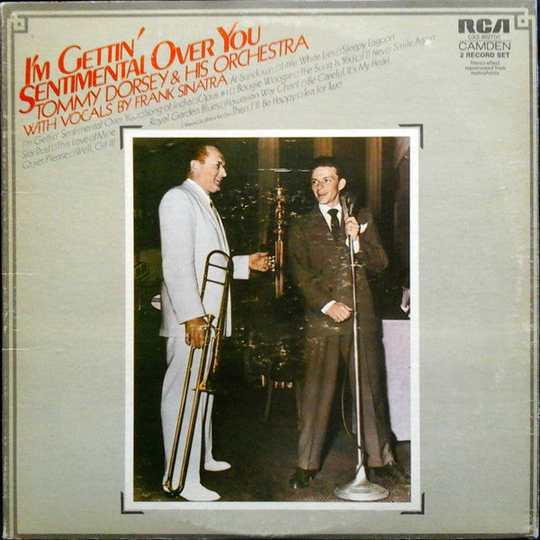 Tommy Dorsey And His Orchestra With Frank Sinatra / I'm Gettin' Sentimental Over You - 2LP Used