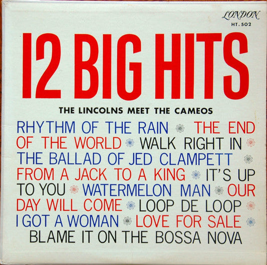 The Lincolns, The Cameos / 12 Hits - LP (used)