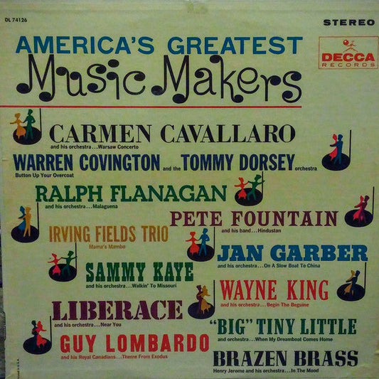 Various ‎/ America's Greatest Music Makers - LP (used)