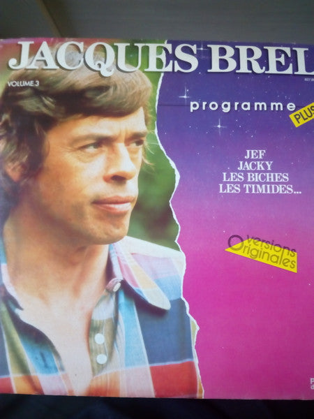 Jacques Brel / Volume 3 - 33T USAGÉ