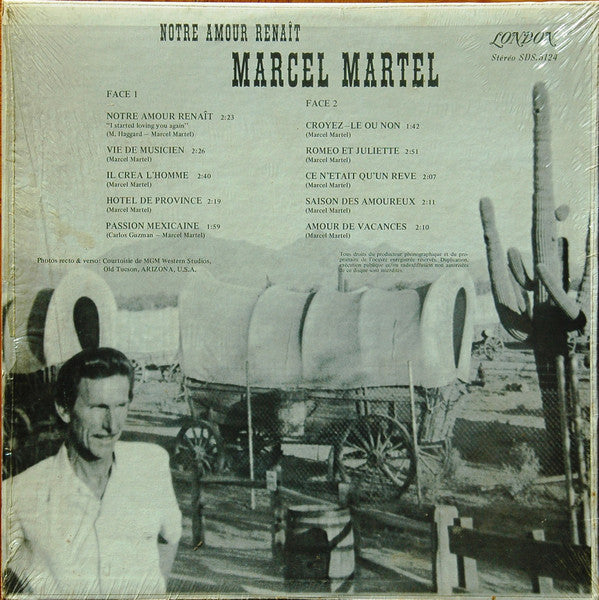 Marcel Martel / Notre Amour Renaît - LP USED