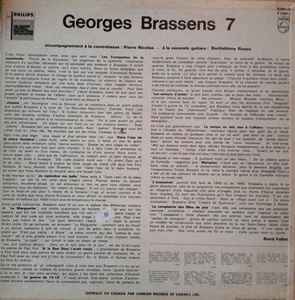 Georges Brassens / 7 - Vinyle (Occasion)