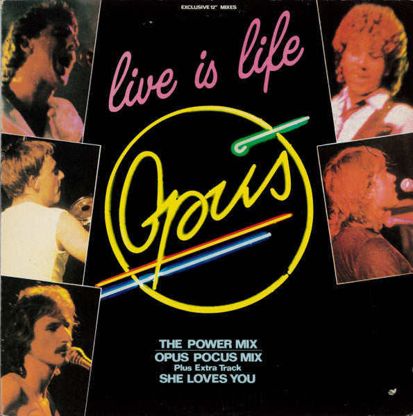 Opus / Live Is Life (Exclusive 12" Mixes) - LP 12'' Occasion