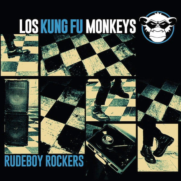 Los Kung Fu Monkeys / Rudeboy Rockers - LP BLUE