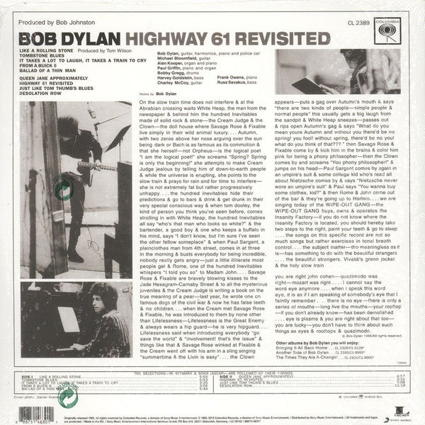 Bob Dylan / Highway 61 Revisited - LP Used