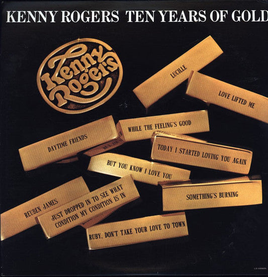 Kenny Rogers / Ten Years Of Gold - LP D'OCCASION