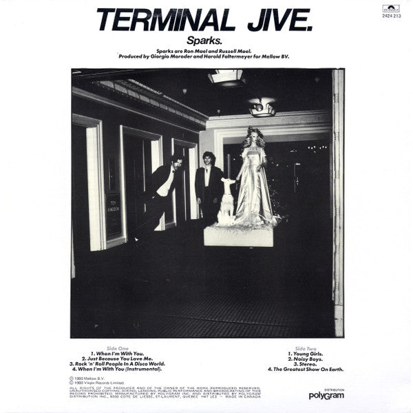 Sparks / Terminal Jive - LP USED
