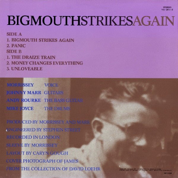 Smiths / Bigmouth Strikes Again - LP (Occasion)