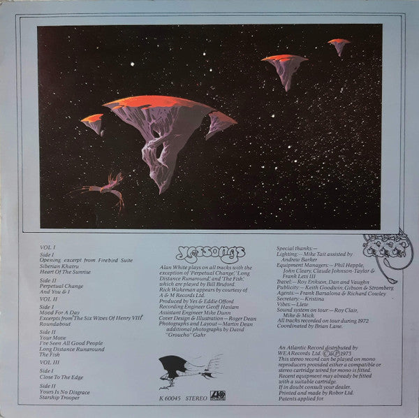 Yes / Yessongs - LP USED