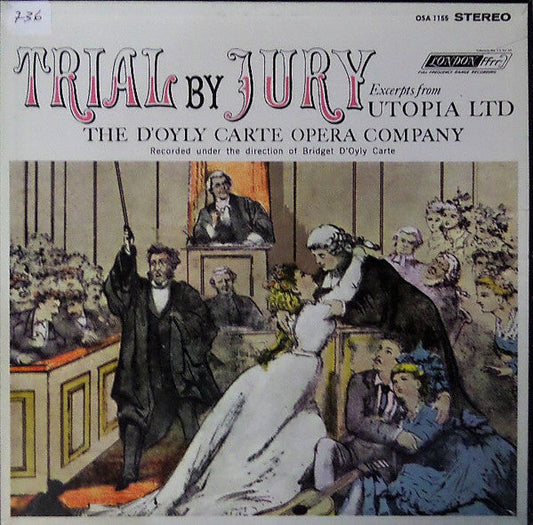Gilbert & Sullivan, The D'oyly Carte Opera Company / Trial By Jury - LP (used)
