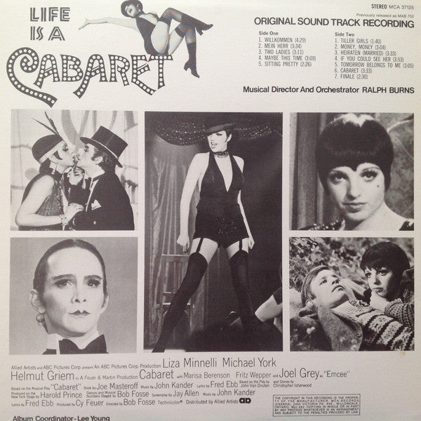 Various / Cabaret: Original Soundtrack Recording - LP USED
