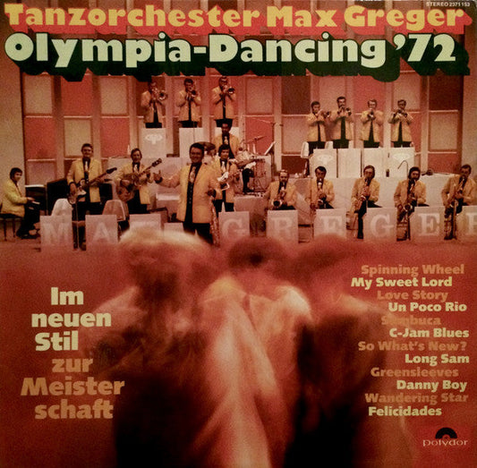 Tanzorchester Max Greger / Olympia-Dancing '72 -LP (used)