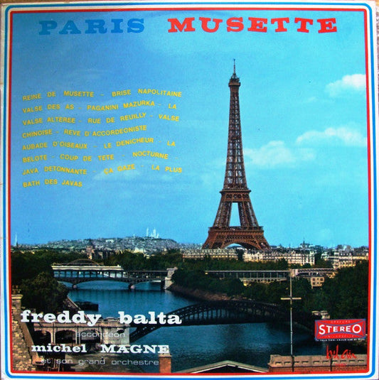 Freddy Balta, Michel Magne Et Son Orchestre / Paris Musette - LP (used)