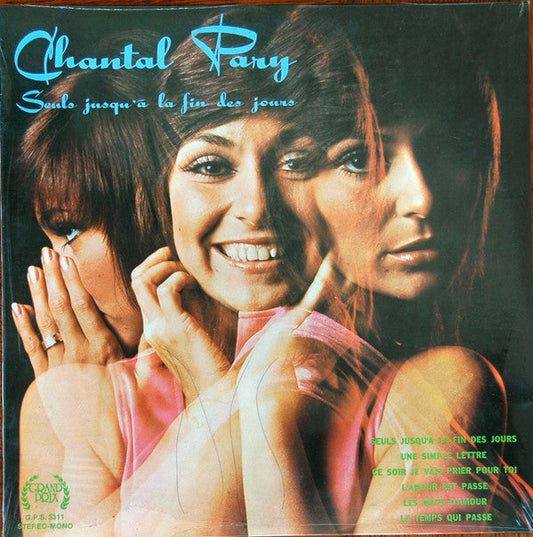 Chantal Pary ‎/ Seuls Jusqu'à La Fin Des Jours - LP Used