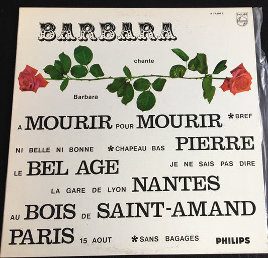Barbara / Barbara Chante Barbara - LP USAGÉ