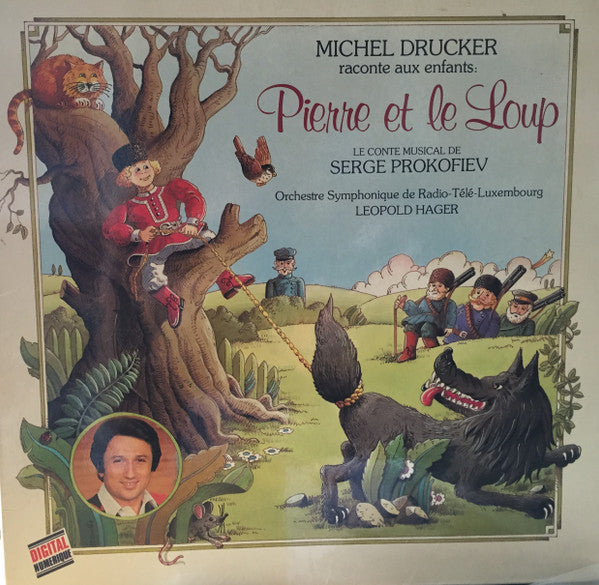 Michel Drucker, Sergei Prokofiev / Michel Drucker raconte aux enfants : Pierre et le Loup - LP Used