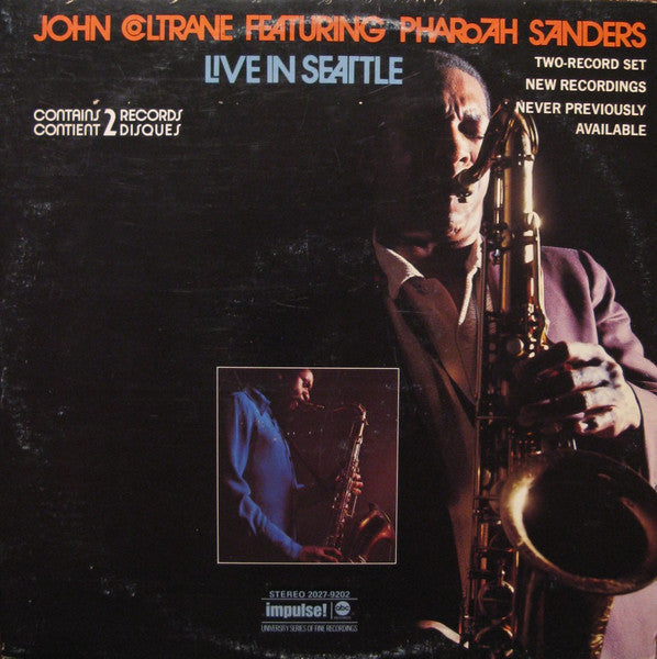 John Coltrane Featuring Pharoah Sanders / Live In Seattle - LP (Occasion)