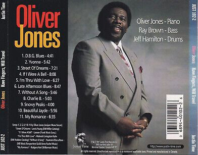 Oliver Jones / Have Fingers, Will Travel - CD (Used)