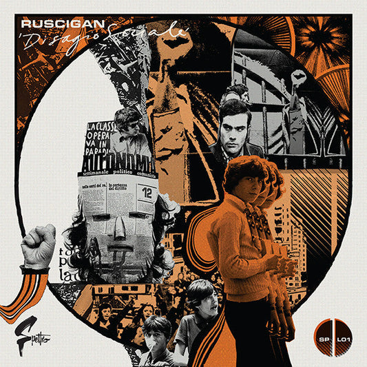 Ruscigan ‎/ Disagio Sociale - LP COLORED+NUMBERED