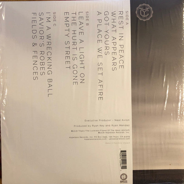 Yellowcard ‎/ Yellowcard - 2LP GREY (Used)