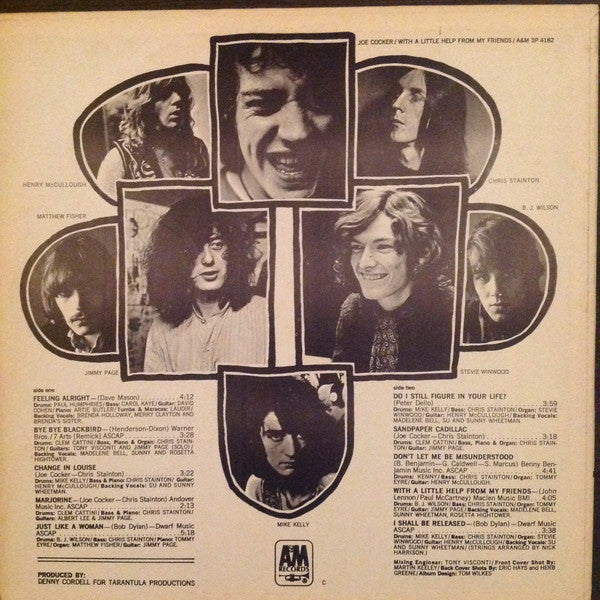 Joe Cocker / With a Little Help From My Friends - LP USED