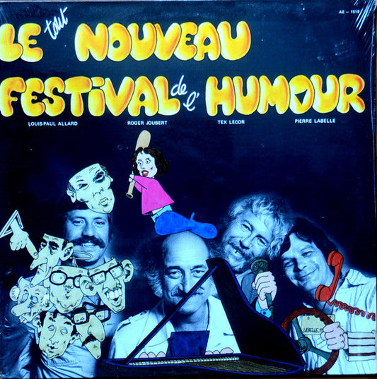 Louis-Paul Allard, Roger Joubert, Tex Lecor, Pierre Labelle ‎/ Le Tout Nouveau Festival de L'humour - LP (used)