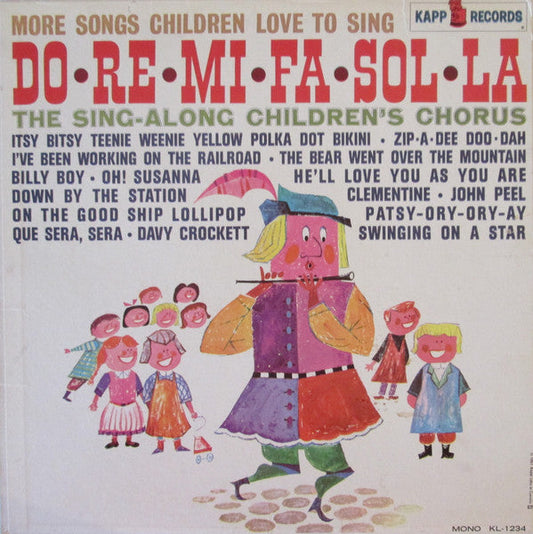 The Do-Re-Mi Children's Chorus* ‎– Do-Re-Mi & Fa-Sol-La - LP Used