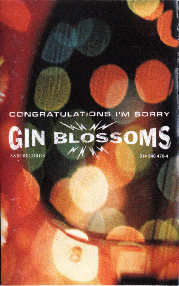 Gin Blossoms / Congratulations I'm Sorry - K7 Used