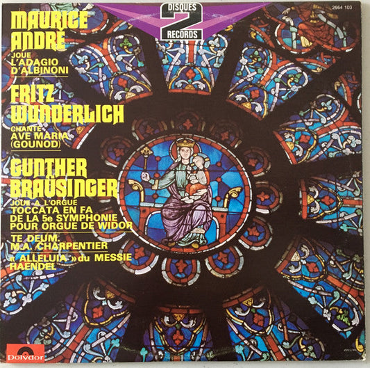 Maurice André, Fritz Wunderlich, Günther Brausinger ‎/ Maurice André Joue L'Adagio D'Albinoni - LP (used)