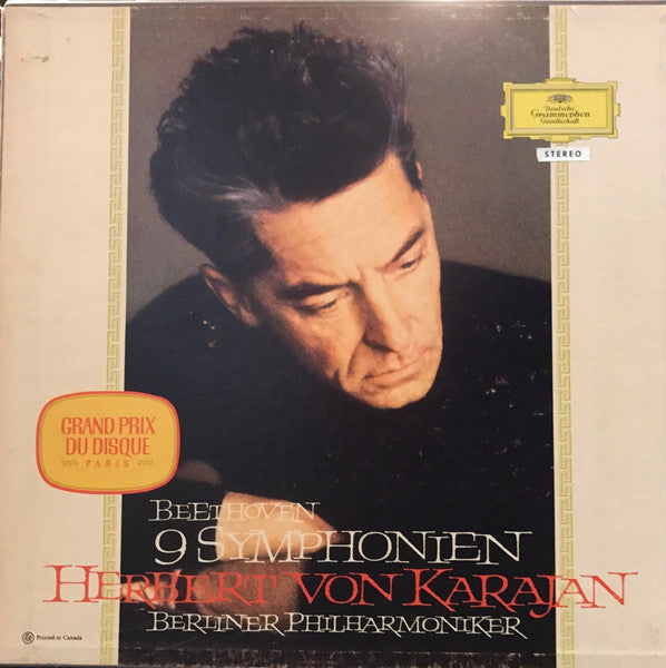 Beethoven, Herbert von Karajan, Berliner Philharmoniker / 9 Symphonies - 8 Vinyles Occasion