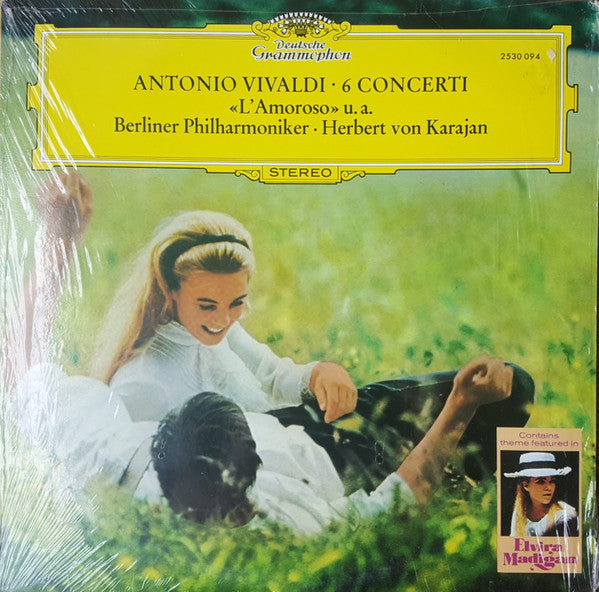 Antonio Vivaldi, Berliner Philharmoniker • Herbert von Karajan / 6 Concerti «L'Amoroso» - LP Used