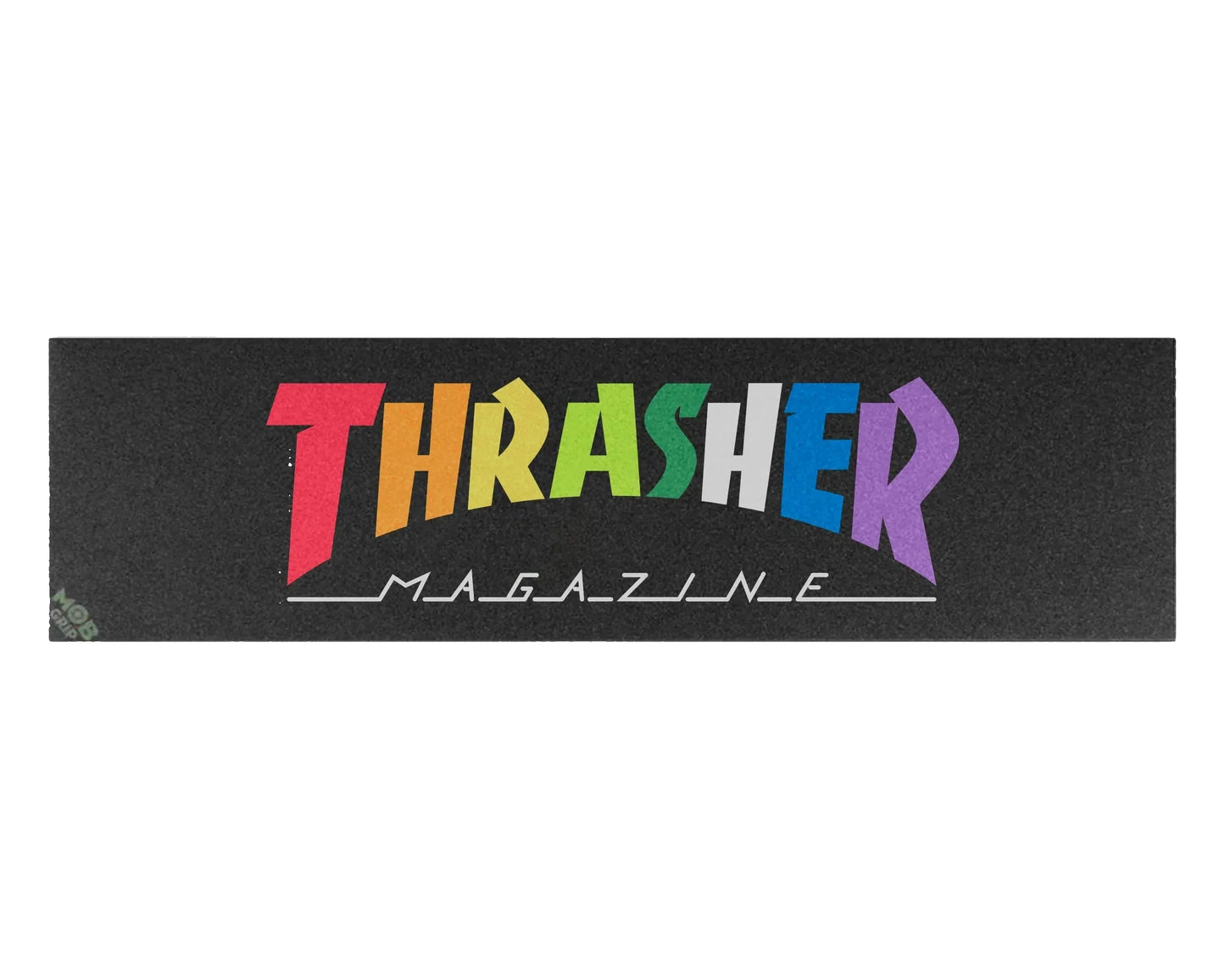 Mob Grip x Thrasher 'Rainbow Logo' Grip Tape Sheets - Black