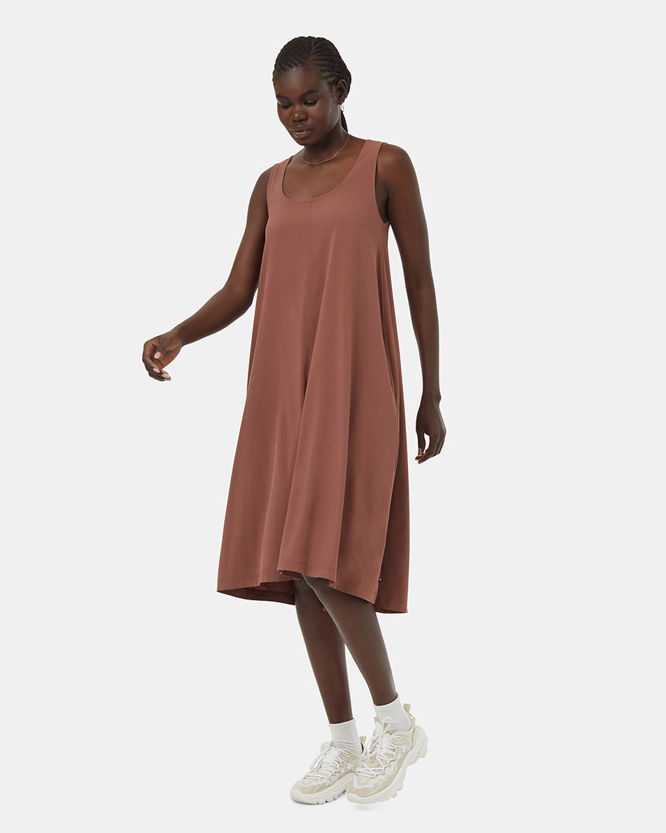 InMotion Sleeveless Midi Dress