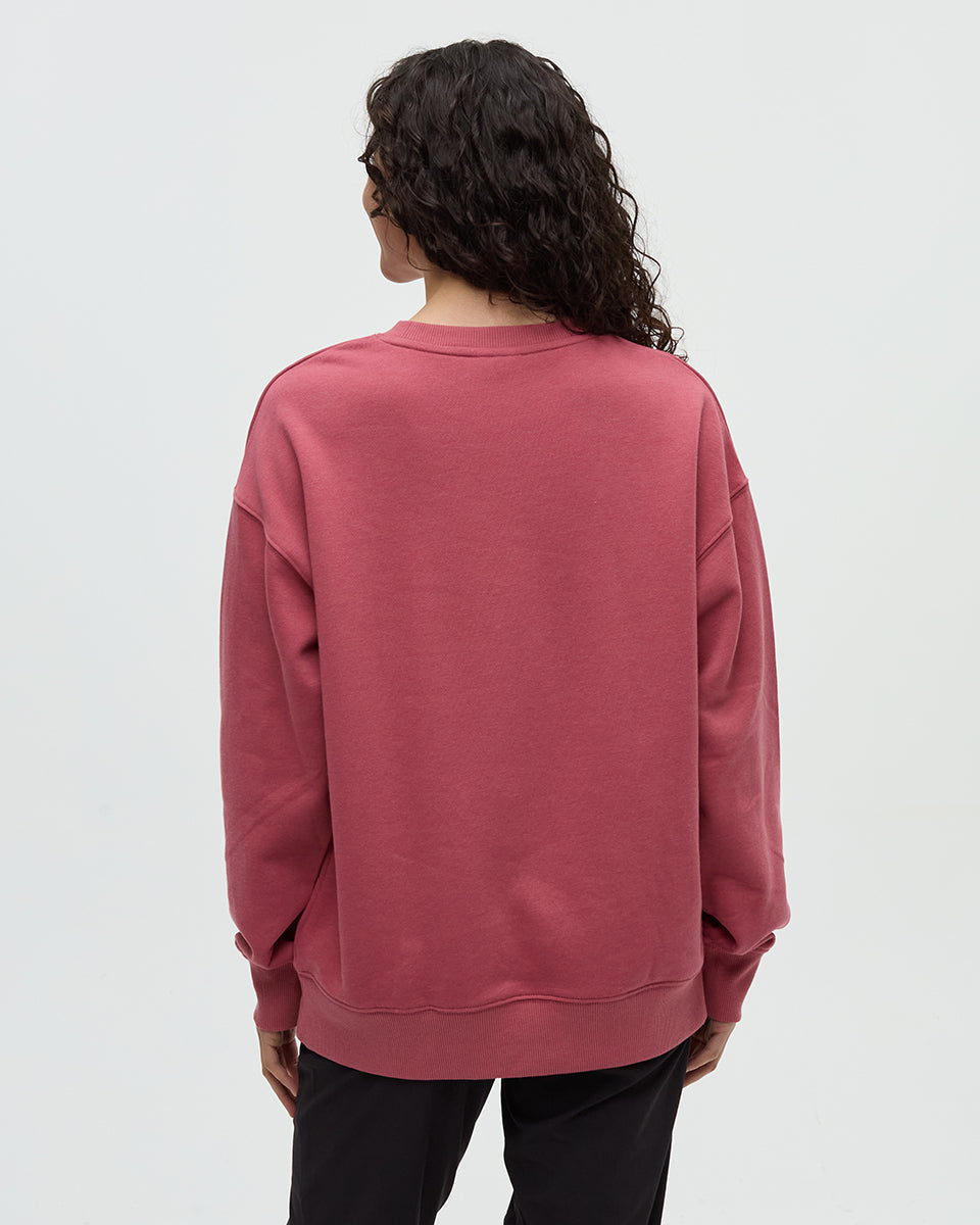 Washed Lakeshore Relaxed Crew