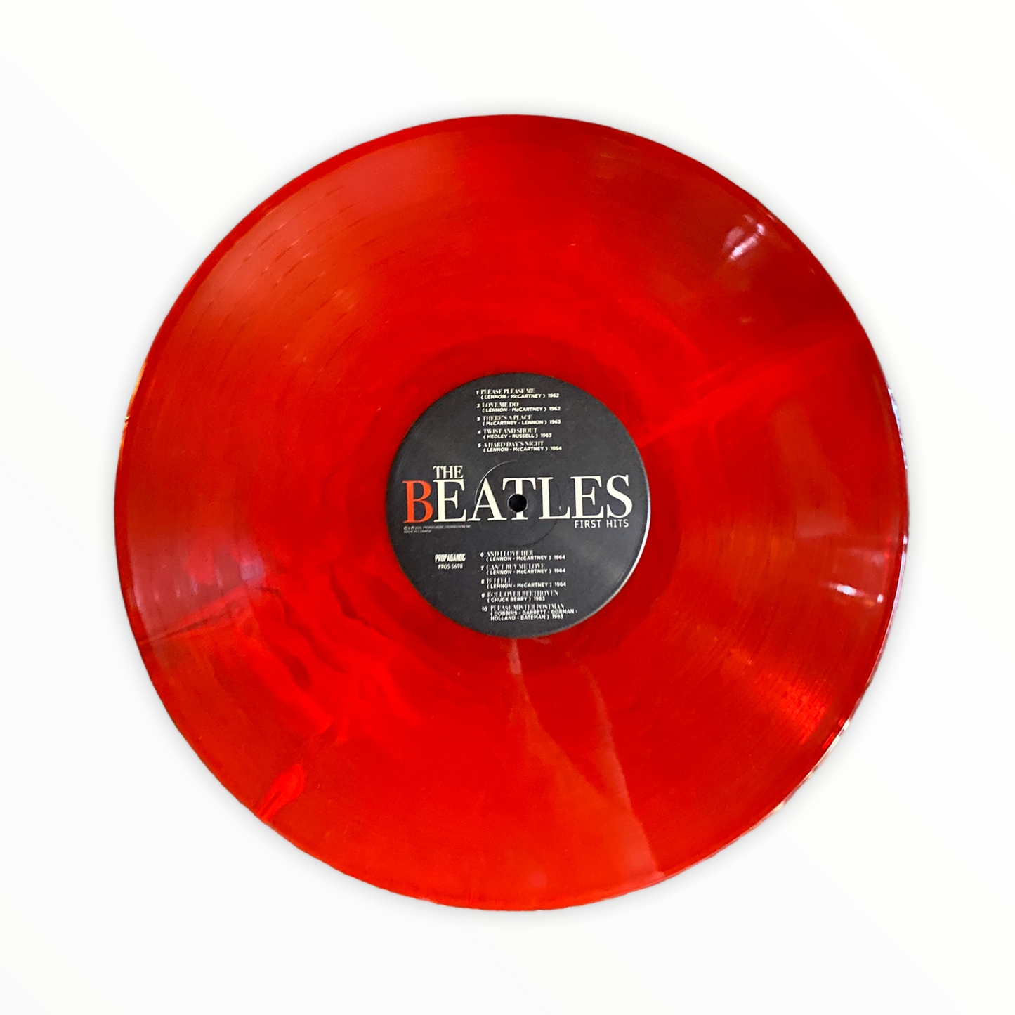 The Beatles / First Hits - LP Vinyl (RED RUBY)