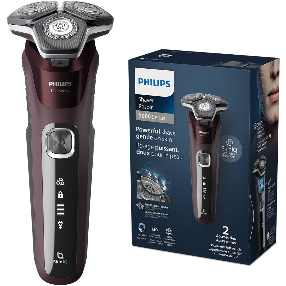 PHILIPS S5881/10  Electric Shaver Series 5000, Wet & Dry with SkinIQ technology