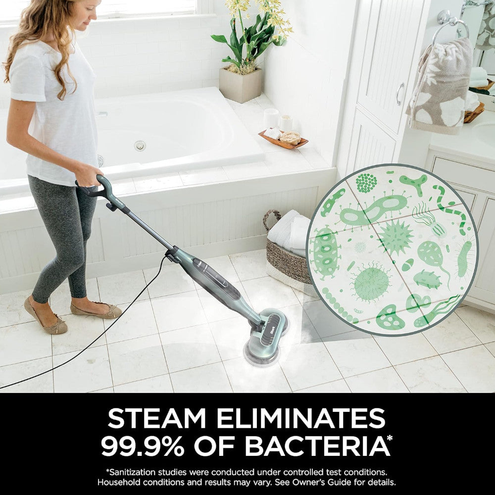 SHARK S7005C Steam & Scrub All-in-One Scrubbing and Sanitizing Hard Floor Steam Mop - Factory serviced with Home Essentials warranty