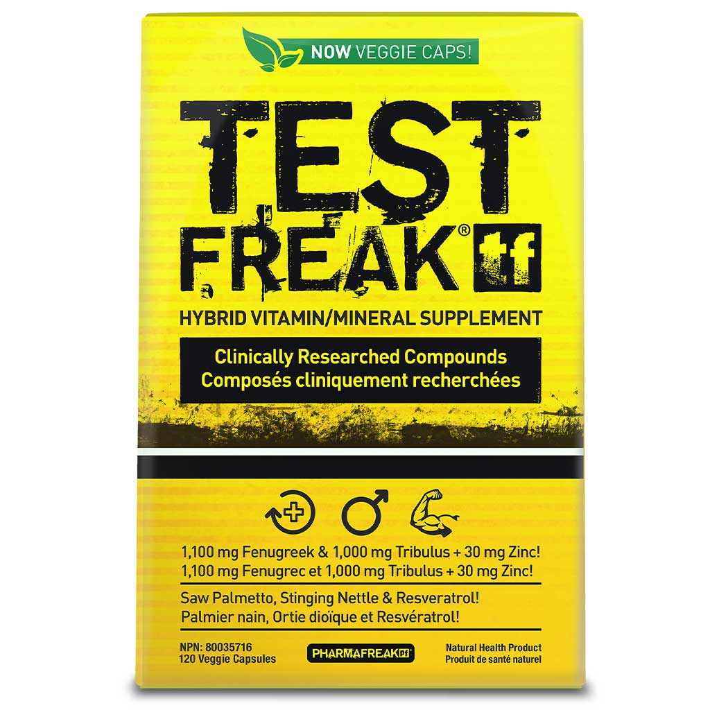 PharmaFreak TEST FREAK, 120 VCaps