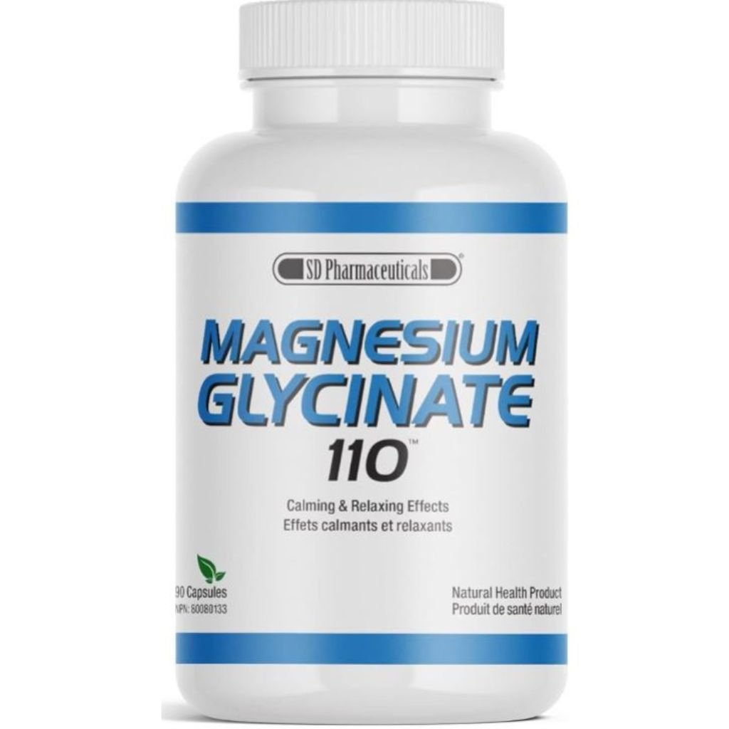 SD Pharma MAGNESIUM GLYCINATE 110mg, 90 VCaps