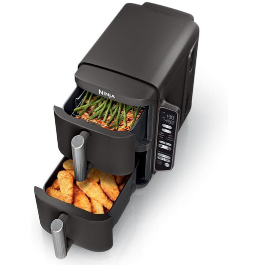 NINJA SL202CCO Double Stack Air Fryer Oven - Factory serviced with Home Essentials warranty