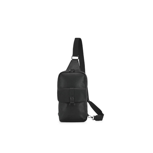 Bugatti Henry black polyurethane tote bag (SLN2555BU)