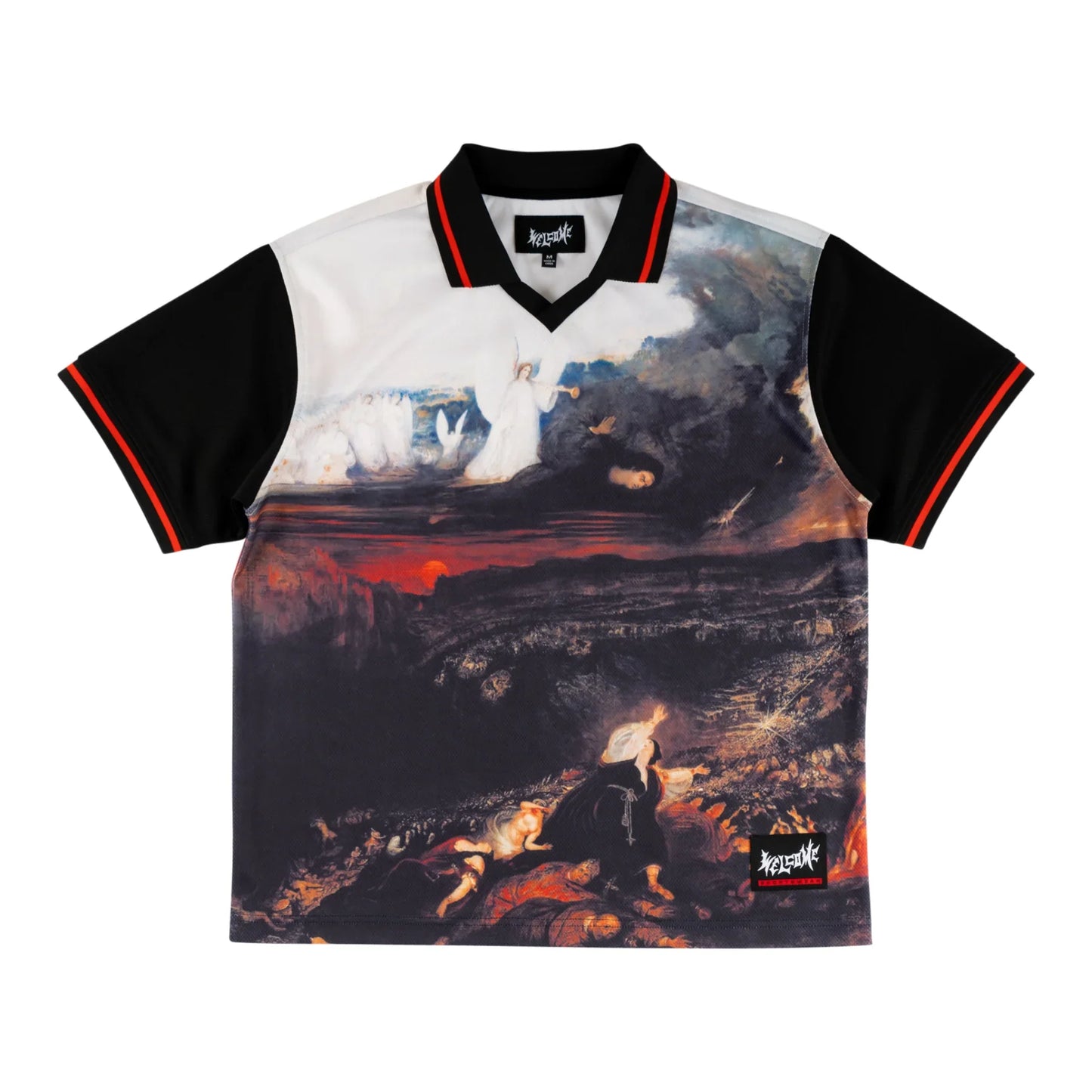 Welcome 'Rapture' Soccer Jersey - Black